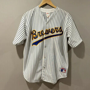Vintage Milwaukee Brewers MLB Baseball Jersey